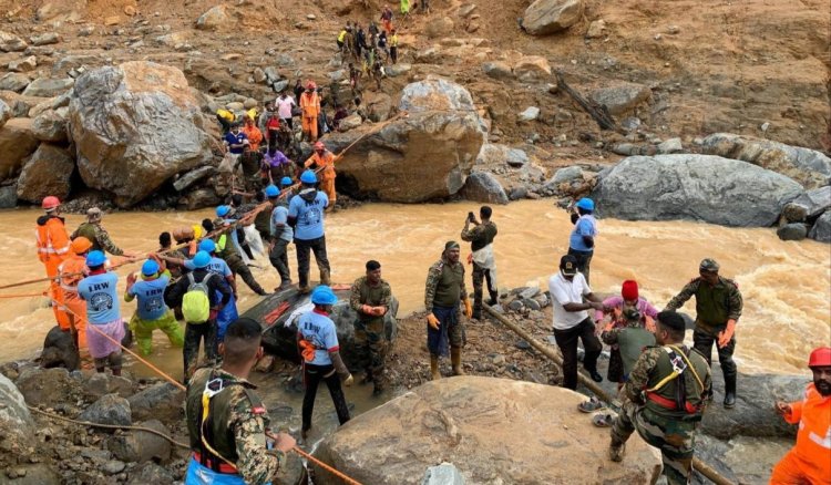 वायनाड भूस्खलन: केरल जमाअत ने पुनर्वास परियोजना के पहले चरण  के लिए ₹10 करोड़ की घोषणा की