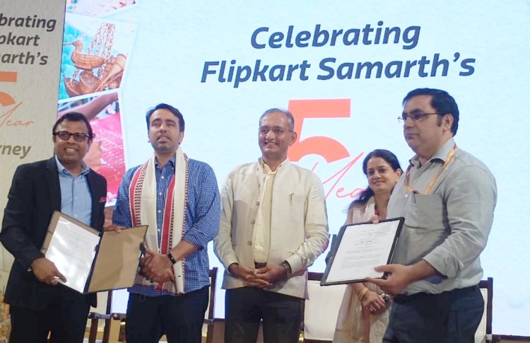फ्लिपकार्ट समर्थ ने कारीगरों, बुनकरों, महिलाओं और ग्रामीण उद्यमियों को सशक्त बनाने के लिए समर्पित कार्यक्रम के माध्यम से मनाया अपनी 5 साल की यात्रा का जश्न
