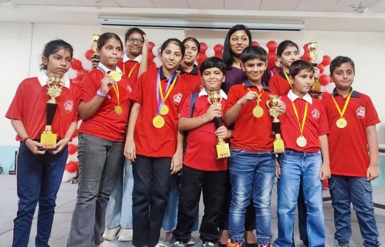 राज्य स्तरीय अबेकस प्रतियोगिता का हुआ आयोजन