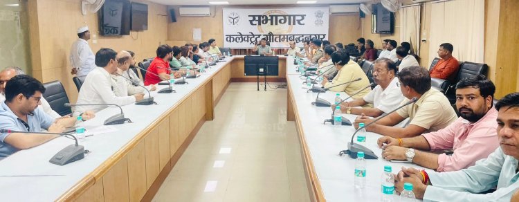 व्यापार बंधु की बैठक में परिवहन विभाग द्वारा संयुक्त प्रवर्तन कार्यवाही को ट्रांसपोर्टरों के विरुद्ध करार दिया