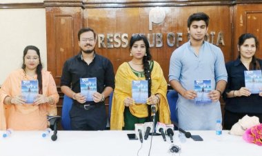 कवयित्री बबीता सागर की कविता संग्रह 'सागर लफ्ज़ों का' प्रचार के लिए प्रेस वार्ता आयोजित