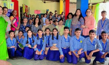 संस्कार अध्ययन केंद्र में कराई गई प्रतियोगिता, बच्चों को किया गया पुरस्कृत