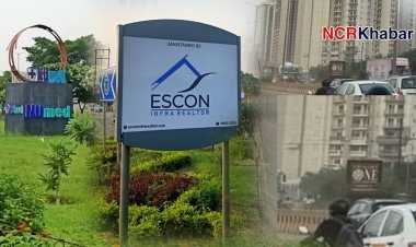 ग्रेटर नोएडा के गोलचक्कर: रखरखाव के नाम पर मुफ्त में प्रचार का खेल