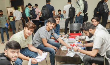 आईएमएस लॉ कॉलेज में हुआ स्वास्थ्य जांच शिविर का आयोजन