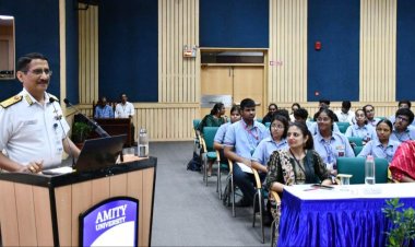 एमिटी विश्वविद्यालय द्वारा डिफेंस तकनीकी में अवसरों पर हुआ कैरियर जागरूकता कार्यक्रम