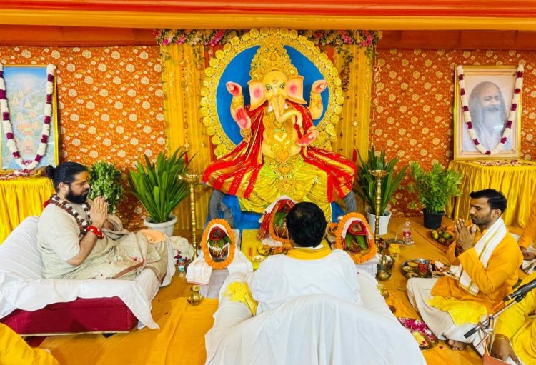 महर्षि नगर मे मनाया गया श्री गणेश महोत्सव