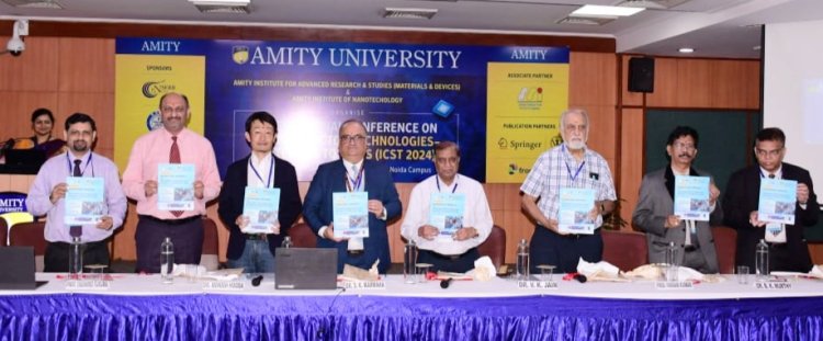 एमिटी विश्वविद्यालय में 'सेमीकंडक्टर टेक्नोलॉजीस - मटीरियल्स टू चिप्स' पर त्रिदिवसीय अंतर्राष्ट्रीय सम्मेलन का शुभारंभ