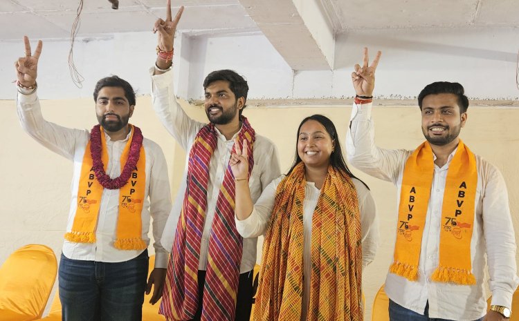 अभाविप ने डूसू पैनल की घोषणा की