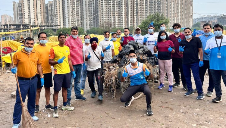 विश्व सफाई दिवस के मौके पर सामाजिक संगठन नेफोवा एवं डेकेथलॉन का संयुक्त अभियान