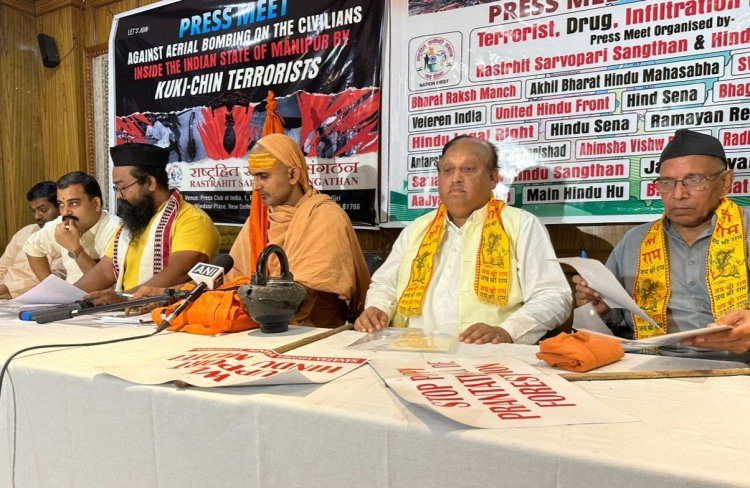 कुकी उग्रवादियों पर कठोर कार्रवाई करने की मांग की : मुन्ना कुमार शर्मा