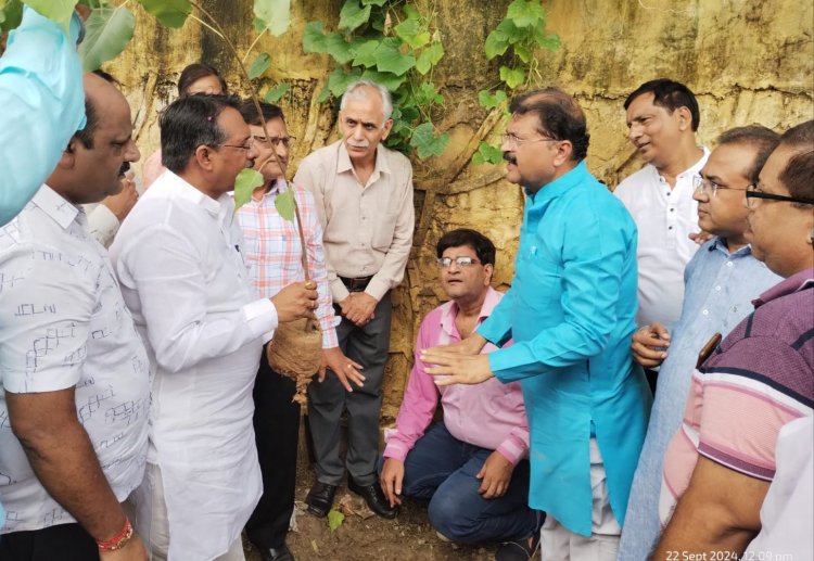 केंद्रीय राजमंत्री हर्ष मल्होत्रा ने किया पार्क का उद्घाटन