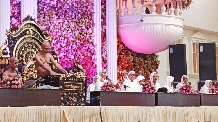 कृष्णा नगर जैन समाज ने समस्त प्राणी मात्र से क्षमा मांगकर क्षमावाणी पर्व मनाया