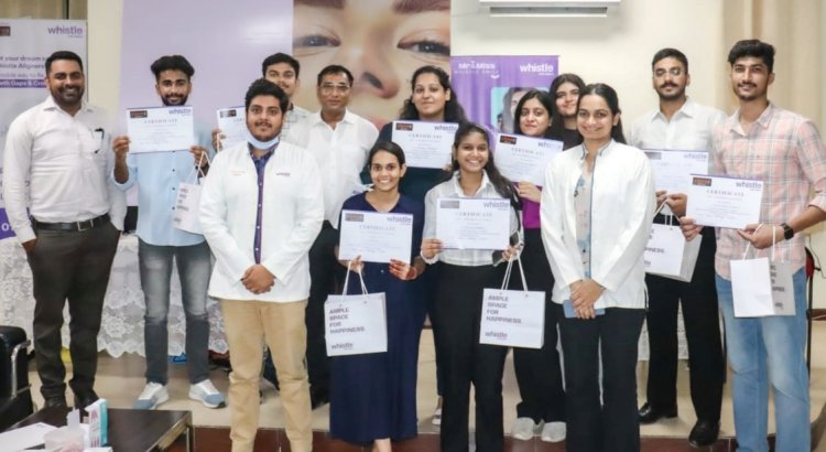 आईएमएस में मिस एवं मिस्टर व्हिसल स्माइल प्रतियोगिता का हुआ आयोजन