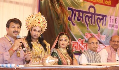 लव कुश रामलीला की लालकिला मैदान में हुई फुल ड्रेस रिहर्सल