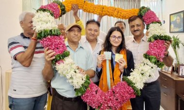 आरडब्ल्यूए 27 ने दी चैस ओलिंपियाड 2024 विजेता वंतिका अग्रवाल को बधाई