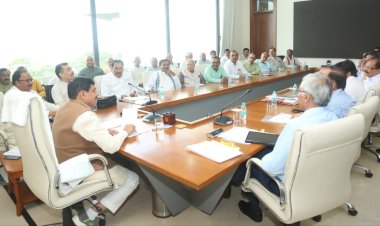 भारतीय किसान संघ मध्यप्रदेश की बैठक मुख्यमंत्री निवास भोपाल में सम्पन्न