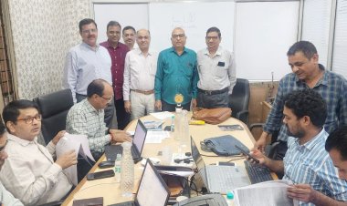 लघु उद्योग भारती ने लगाया श्रमिक उपकर जमा करने के लिए कैंप