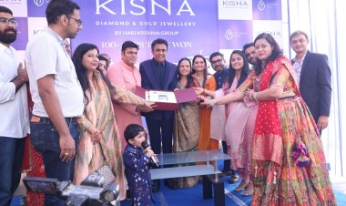 किसना डायमंड एंड गोल्ड ज्वैलरी ने 50वां शोरूम लॉन्च कर रचा इतिहास