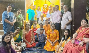 ग्रेटर नोएडा वेस्ट मे हर्षोल्लास के साथ संपन्न हुआ चित्रगुप्त भगवान का प्रथम मूर्ति स्थापना दिवस