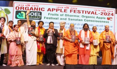 सनातन गुरु और ऑर्गेनिक एप्पल फेस्टिवल में साध्वी प्राची का उदघोष बटोगे तो कटोगे