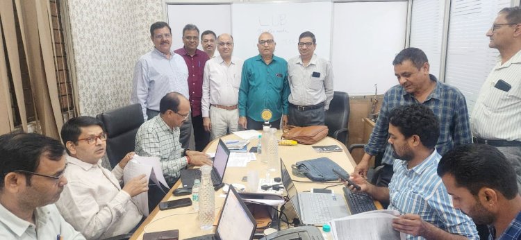 लघु उद्योग भारती ने लगाया श्रमिक उपकर जमा करने के लिए कैंप