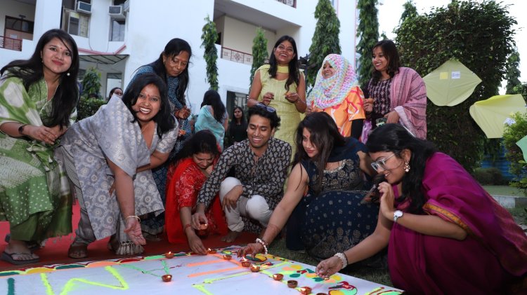 आईएमएस में दिवाली उत्सव का हुआ आयोजन