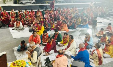 एसोटेक विंडसर कोर्ट में हुआ सुंदरकांड पाठ व भंडारे का आयोजन