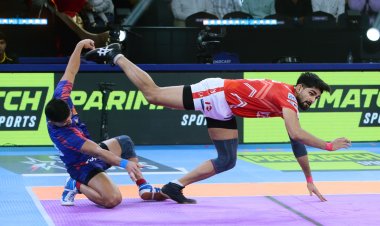 पीकेएल-11: अंतिम रेड तक के रोमांच में दबंग दिल्ली और गुजरात जाएंट्स ने खेला सीजन का छठा टाई