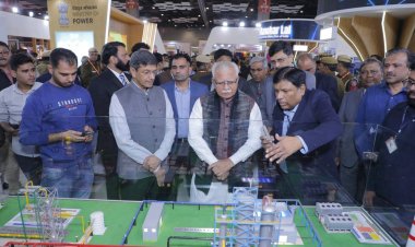 विद्युत, आवास और शहरी कार्य मंत्री मनोहर लाल ने आईआईटीएफ 2024 में विद्युत मंत्रालय और एनटीपीसी पवेलियन का किया दौरा