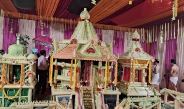 नॉएडा अय्यप्पा सेवा समिति के और से मण्डलम पूजा के दौरान मनाया गया अयप्पन विलक्कु