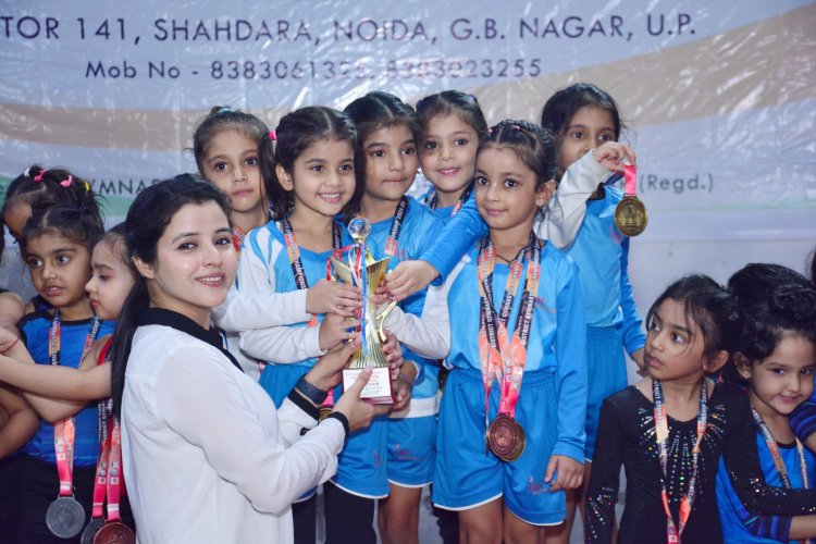 तृतीय जिला स्तरीय जिम्नास्टिक खेल प्रतियोगिता का हुआ आयोजन