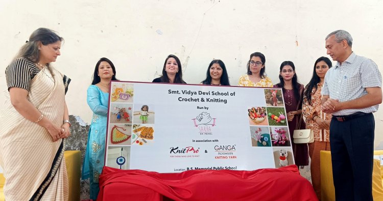 क्रोशिया और बुनाई कला के माध्यम से वंचित लड़कियों को सशक्त बनाने की पहल