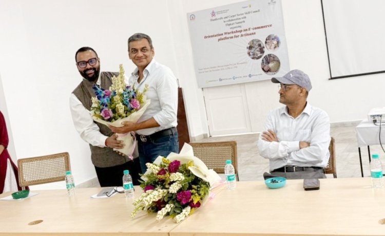 हेंडीक्राफ्टस और कार्पेट सेक्टर स्किल कॉउन्सिल एंड फ्लिपकार्ट ने मुरादाबाद के कारीगरों को सशक्त बनाया