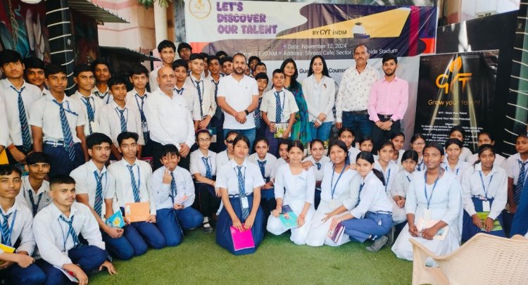 नोएडा में GYT इंडिया का वर्कशॉप, बच्चों की प्रतिभा को मिला नया आयाम