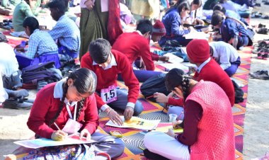 13वें इंटर स्कूल ड्राइंग कंपीटिशन में बच्चों ने दिखाए प्रकृति के अनोखे रंग, जीते कई पुरस्कार