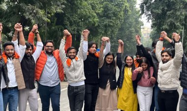 डीयू छात्र संघ की कार्यकारी परिषद के चुनाव में एबीवीपी को मिला स्पष्ट बहुमत, कुल 11 में से 6 सीटों पर दर्ज की जीत 