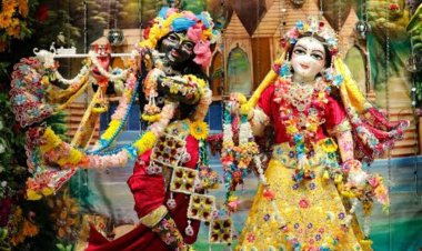 नववर्ष पर इस्कॉन मन्दिर में 50000 दर्शनार्थियों के आने की आशा