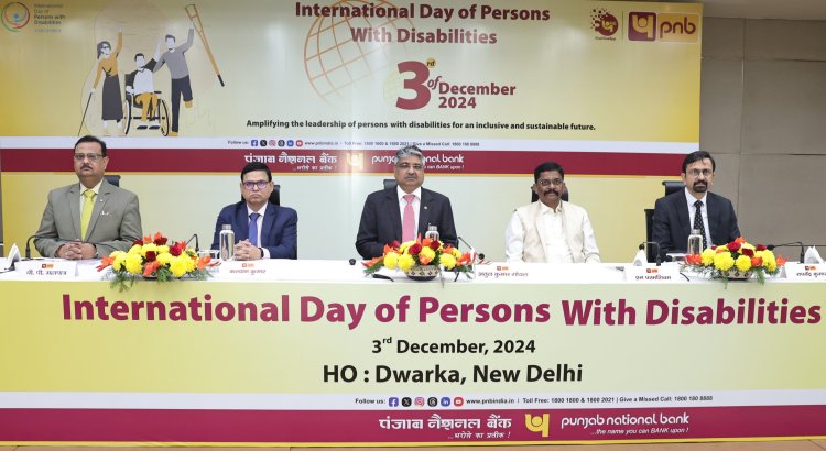 PNB Marks International Day of Persons with Disabilities