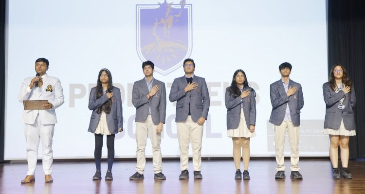 प्रोमेथियस स्कूल में प्रतिष्ठित इंटरैक्ट क्लब का हुआ उद्घाटन