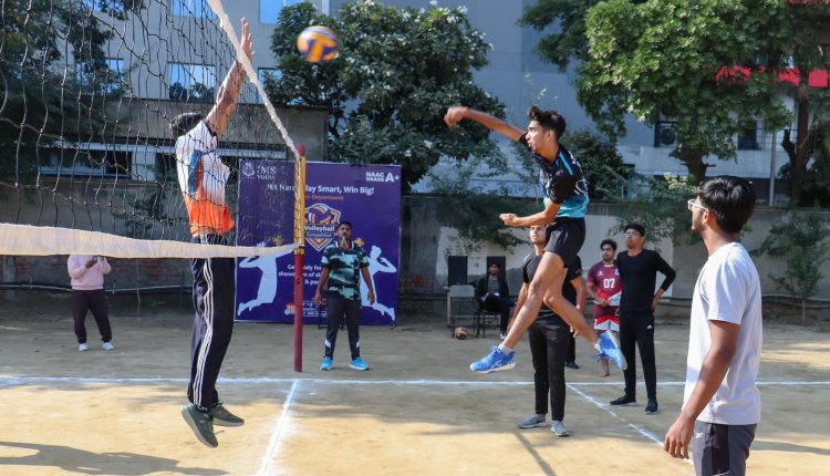 आईएमएस में वॉलीबॉल टूर्नामेंट का हुआ समापन