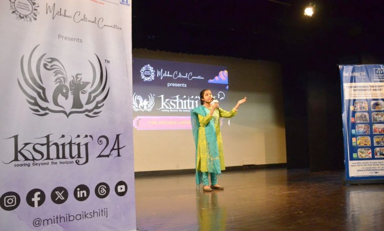 मीठीबाई क्षितिज ने दिव्यांग बच्चों के लिए कार्यक्रम आयोजित कर पैरा डे की मेजबानी की