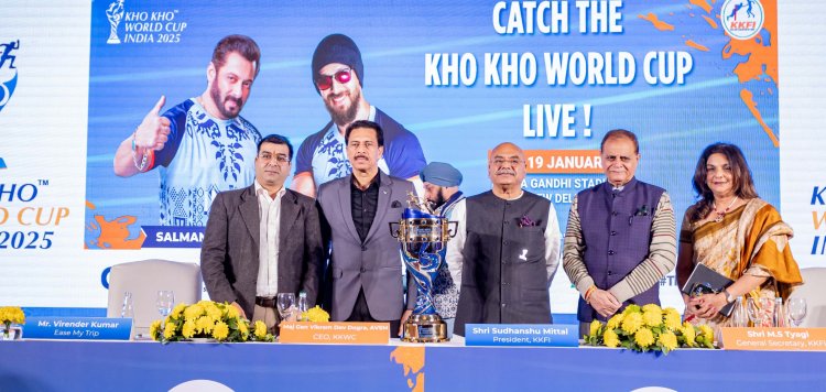 Tokyo Olympics Gold medallist Neeraj Chopra rallies support for inaugural Kho Kho World Cup 2025