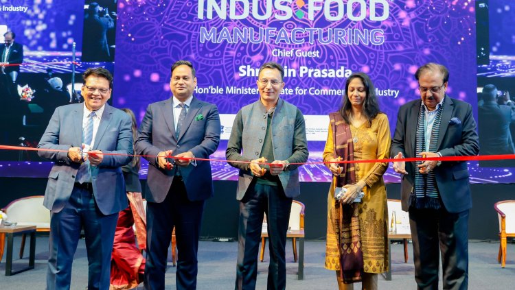 Minister of State for Commerce and Industry inaugurates 1st Edition of Indusfood AgriTech & 4th Edition of Indusfood Manufacturing