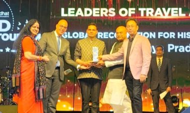 ऐतिहासिक धरोहरों के वैश्विक पहचान के लिए मध्य प्रदेश टूरिज्म बोर्ड को  मिला बड़ा पुरस्कार