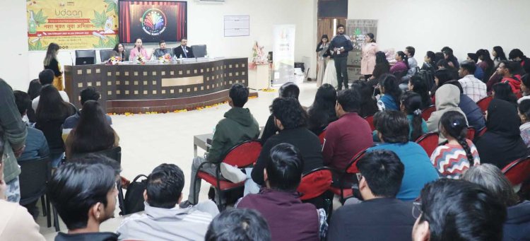 IMS Noida Launches Nasha Mukt Yuva Abhiyan Under the Campaign 'UDAAN' in association with Shining Souls Trust