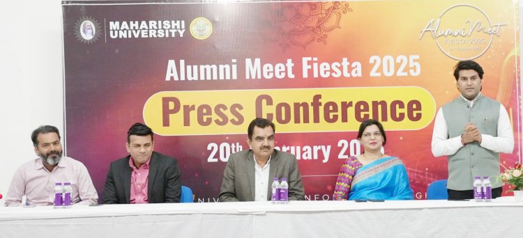 महर्षि यूनिवर्सिटी में होगा एलुमनी मीट का आयोजन, बी प्राक के गीतों पर झूमेंगे लोग