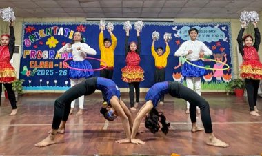नवीन सत्र 2025 -26 के लिए अभिविन्यास कार्यक्रम हुआ आयोजित