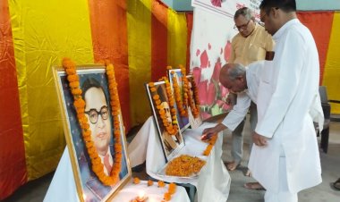 राष्ट्रीय स्वयंसेवक संघ ने मनाई डॉक्टर भीमराव रामजी आंबेडकर की जयंती