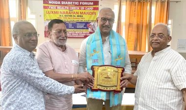 निशुल्क स्वास्थ्य जाँच शिविर में 486 मरीज़ों को टेस्ट् के उपरांत दिया गया उचित परामर्श