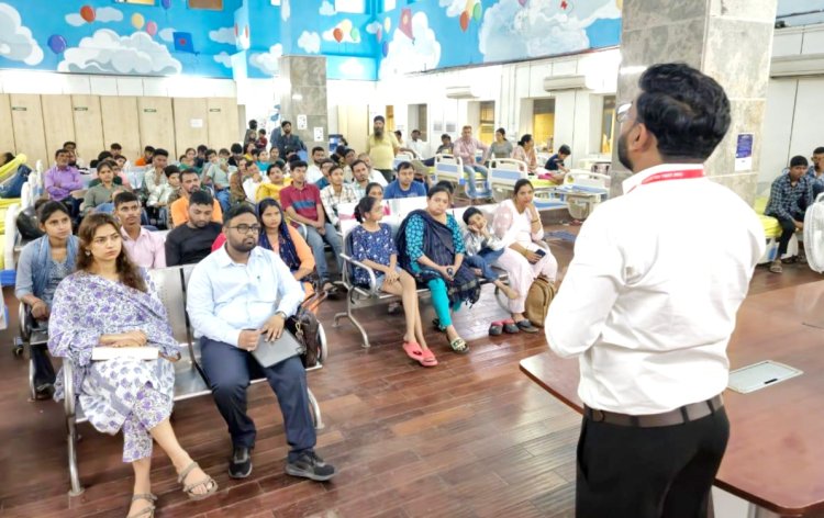 हीमोफीलिया और हीमोग्लोबिनोपैथी के रोगियों के लिए आयोजित हुआ लिविंग एंड विनिंग कार्यक्रम